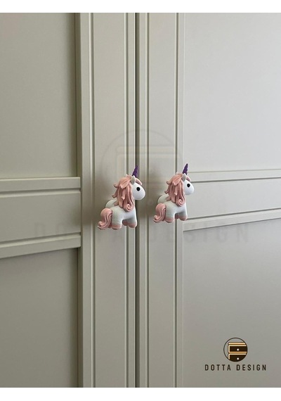 Ayrex Çocuk Odası Kulpları - Unicorn Kulp Tekli Genel