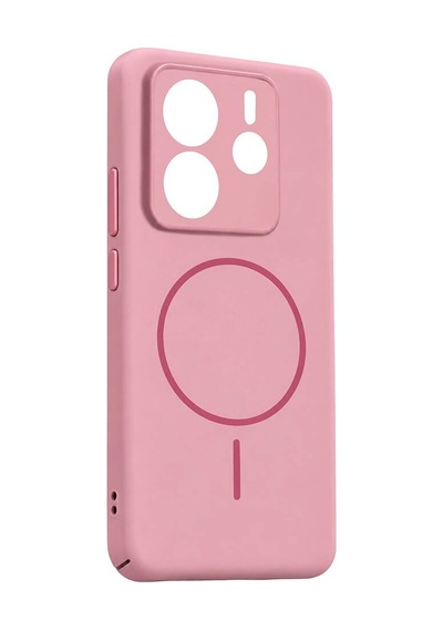 Xiaomi Redmi Note 14 4g Mika Pc Magsafe Kapak - Pembe Evimdeyokyok