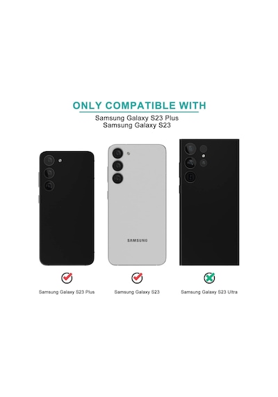 Samsung Galaxy S23 İçin Kamera Lens Koruyucuları Metal Gold Renk Temperli Cam Çizilmez Bağımsız Kamera Koruyucu Diğer