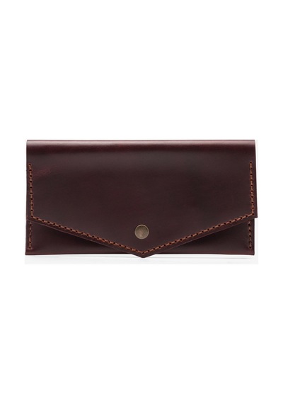 Elegance Leather El Yapımı Hakiki Deri Kadın Cüzdan Kahverengi - 631884675 kahverengi