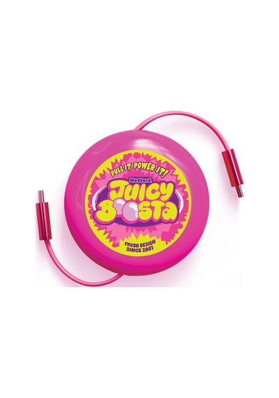 Mustard Juicy Boosta Usb-c 100w Hızlı Şarj Kablosu - Pembe