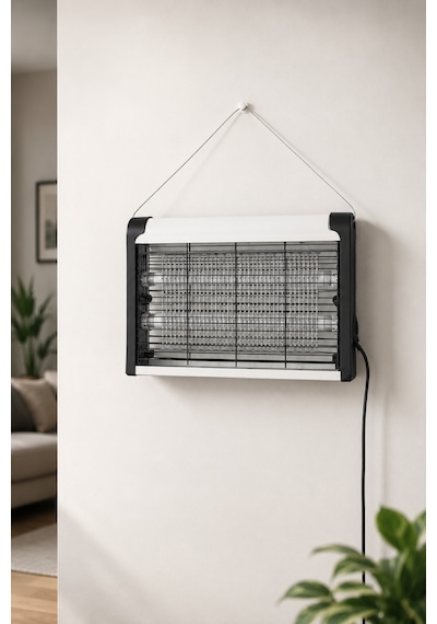 Elektrikli 10+10w Sivrisinek Yok Edici Led Sinek Öldürücü Gece Lambası Haşere Kovucu Haşere Tuzağı Işıklı Cihaz