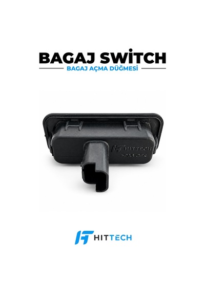 Renault Clio 3, Megane 3 ve Fluence Uyumlu Bagaj Açma Düğmesi Butonu Switch OEM 8200385515