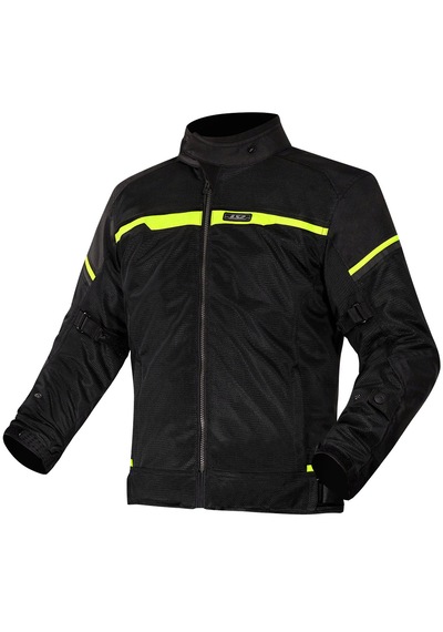 Ls2 Riva Siyah-neon Sarı 4 Mevsim Motosiklet Montu