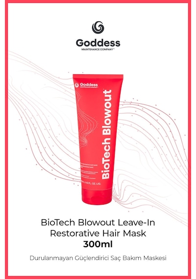 Biotech Blowout Leave-In Restorative Hair Mask Durulanmayan Saç Maskesi 300 ML