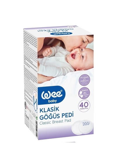 Wee Baby Klasik Göğüs Pedi 40 Lı Wee132