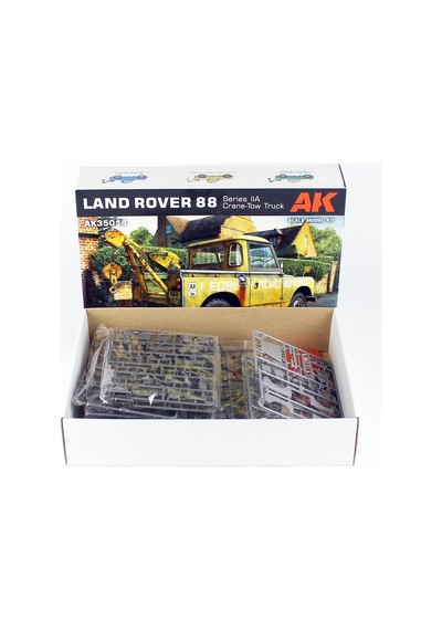 Ak Interactive 35014 1/35 Ölçek, Land Rover 88 Series Iıa Vinçli Çekici , Askeri Araç Plastik Model Kiti