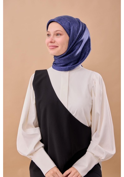 Silk Home Shiny Eşarp 75012-25 Parlament Mavisi