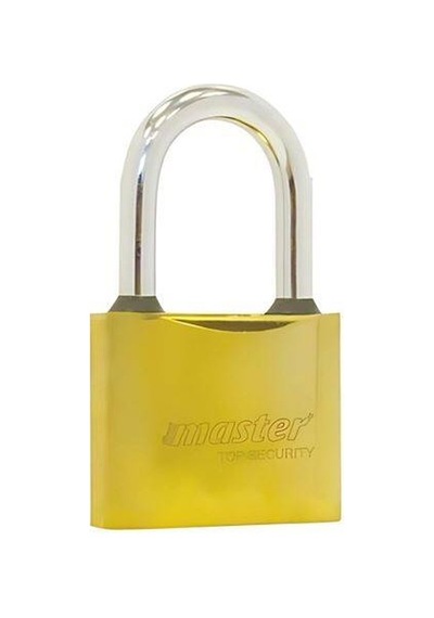Master 500915 Asma Kilit Sarı Kaplama 63 Mm
