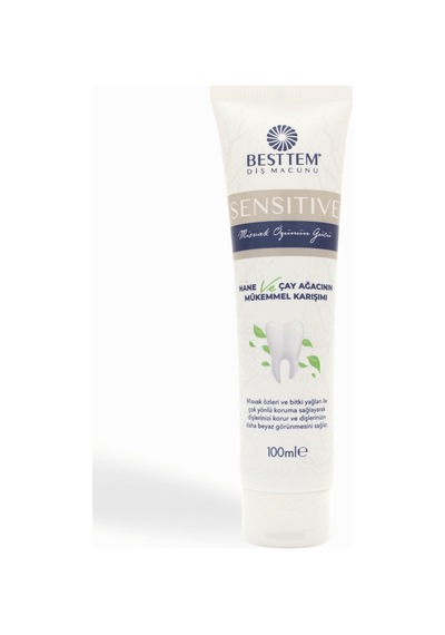 Besttem Sensitive Nane Çay Ağacı Diş Macunu 100 G