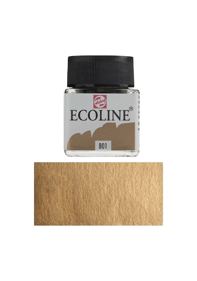 Talens Ecoline 30ml Gold No 801