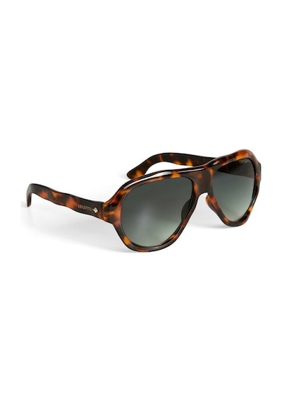 Seletti X Okkia Florida Yeşil Gradyan Güneş Gözlüğü Kahverengi - Leopar