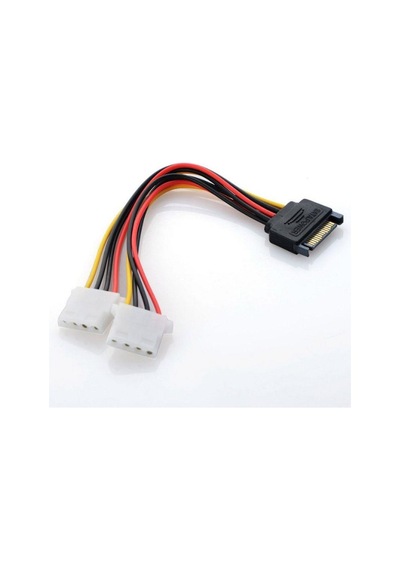 Dişi İde Power Erkek Sata Power 2x Dişi Molex Erkek Sata Power Kablo