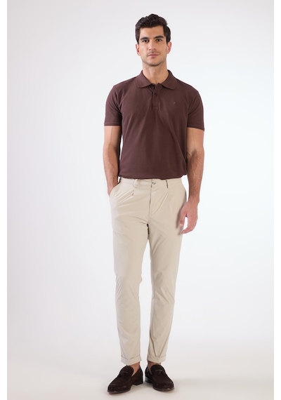 Dufy Pileli Jogger Pantolon Taş