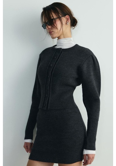 Suud Collection Füme Lucy Triko Hırka