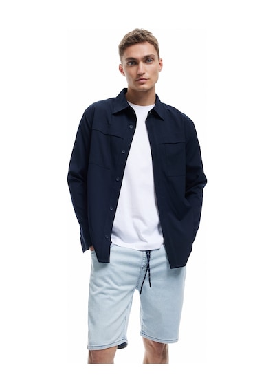 Koton Beli Bağcıklı Bermuda Slim Fit Jean Şort Açık İndigo 5sam40134nd Açık İndigo