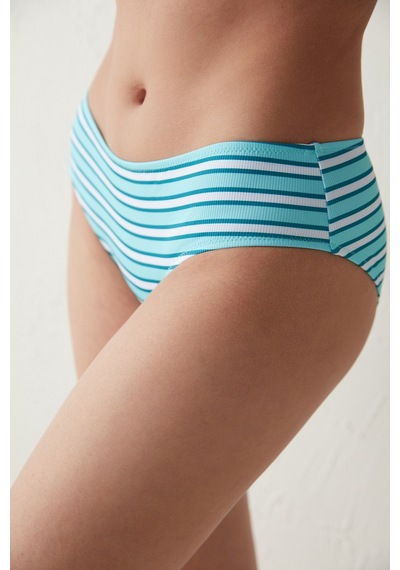 Penti Mavi Piedras Çizgili Hipster Bikini Altı
