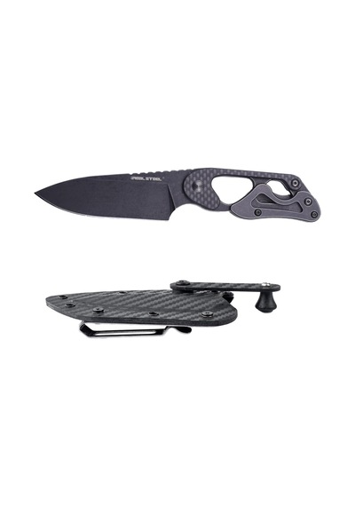 Real Steel Cormorant Apex Karbon Fiber Sap 14c28n Çelik Kamp Bıçağı 3724 Kum