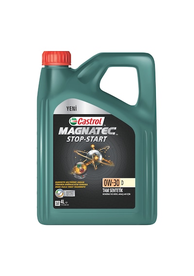 Castrol Magnatec Stop-Start 0W-30 D Tam Sentetik Motor Yağı 4 L