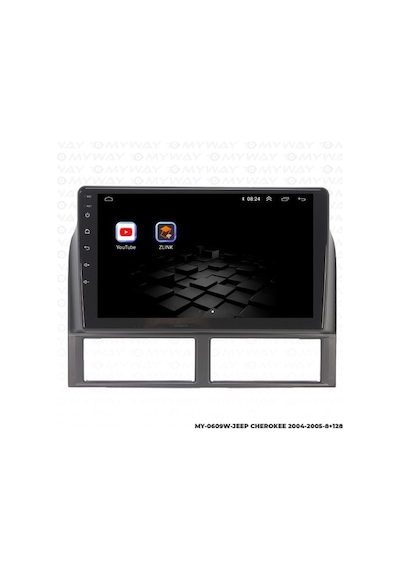 Myway Jeep Cherokee Android Multimedya Carplay Navigasyon Ekran - 8gb Ram+128 Gb Hdd - Myway