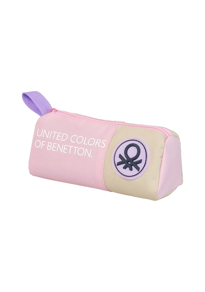Tricolor Kız Çocuk Üçgen Kalemlik Pembe