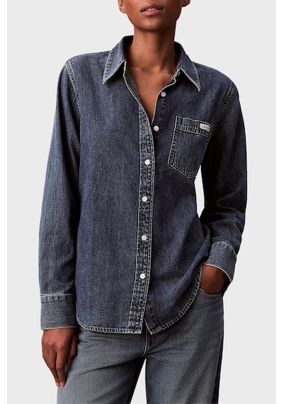 Calvin Klein Bayan Kot Gömlek Lv047e742g 3ua Lacivert Lacivert