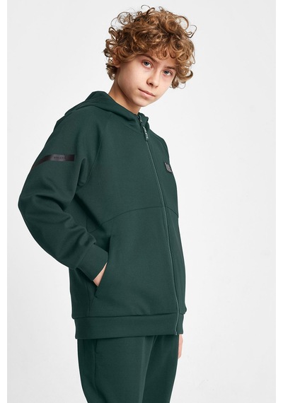 Lescon Çocuk Fermuarlı Kapüşonlu Sweatshirt 25n-3101 Yeşil