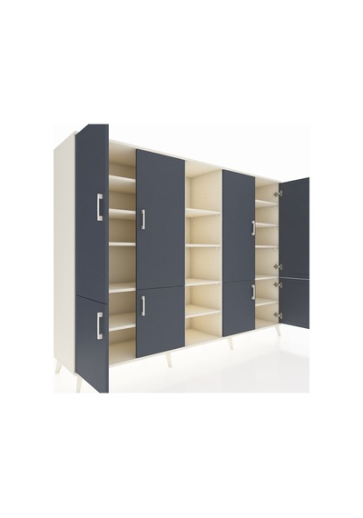 Hyperion Dolap 14 Raflı 8 Kapaklı 220x44x163 Aytaşı-antrasit/ayta Aytaşı-antrasit/aytaşı Hyperion Dolap 14 Raflı 8 Kapaklı 220x44x163 Aytaşı-antrasit/ayta Aytaşı-antrasit/aytaşı