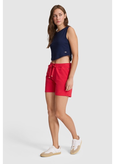 U.s. Polo Assn. Kadın Kırmızı Şort Örme 50323525-vr030
