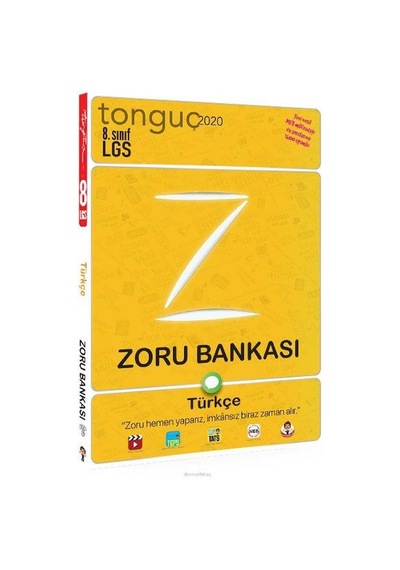 8. Sınıf Türkçe Zoru Bankası - Tonguç Akademi