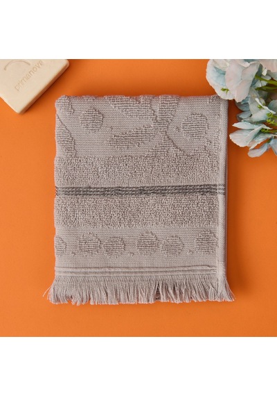 Soft Zeleno El Havlusu - Gri - 30x50 Cm Çok Renkli