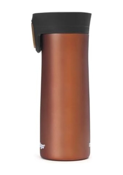 Üniseks Pinnacle Snapseal Termo Paslanmaz Çelik Yalıtımlı Kupa,kahverengi,420 Ml Açık Beyaz