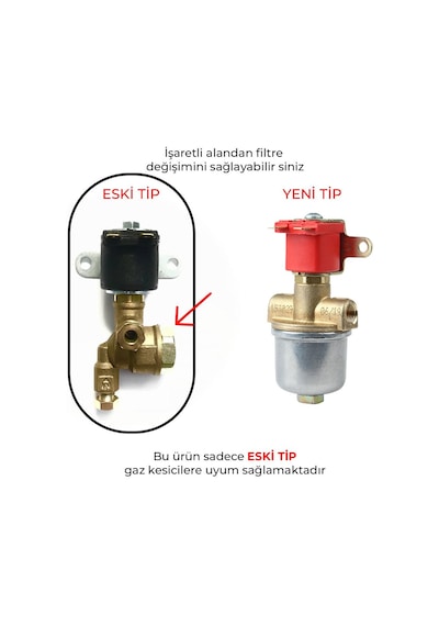 Atiker Gaz Kesici Filtresi - Eski Tip Uyumlu