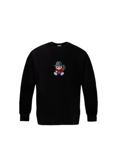 Freddy Krueger Unisex Sweatshirt Siyah