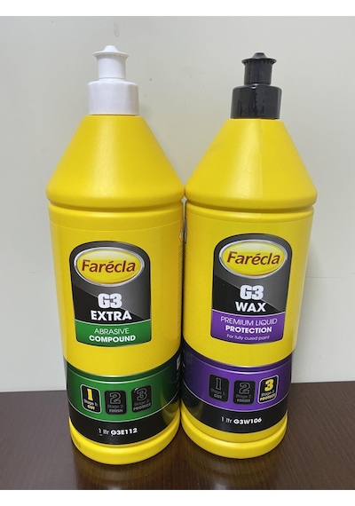 Farecla Çizik  Pasta Cila Set - 1 G3 Extra Ve G3 Wax