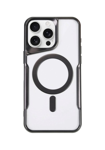 Apple iPhone Uyumlu 14 Pro Kılıf Boyi Magsafe Silikon Kapak - Siyah Bz8683140788605