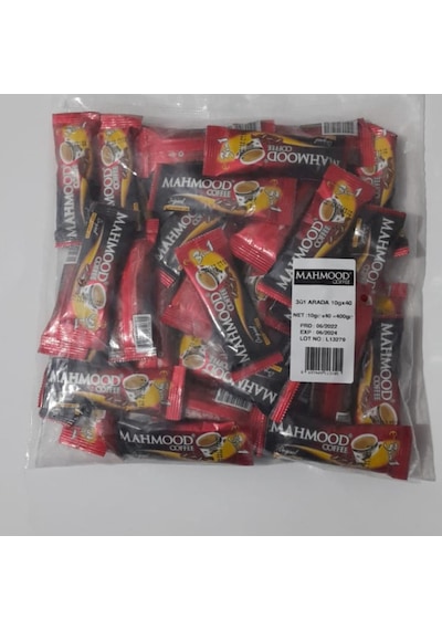 Mahmood Coffee 3ü1 Arada 10 gr 40 lı Otobüs ikramlık Hazır Kahve