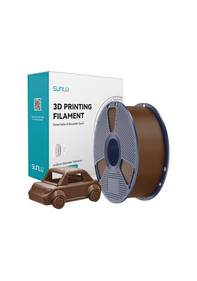 Sunlu Kahverengi Petg Filament - 1.75mm - 1 Kg