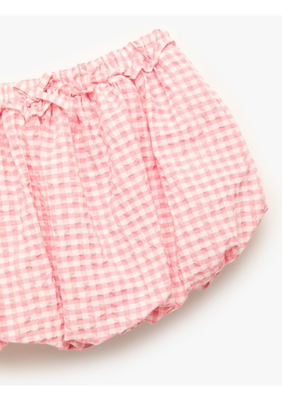 Koton Fiyonk Detaylı Beli Lastikli Pötikareli Balon Etek Pembe Ekose 5skg70108aw Pembe Ekoseli Koton Fiyonk Detaylı Beli Lastikli Pötikareli Balon Etek Pembe Ekose 5skg70108aw Pembe Ekoseli