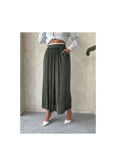 Verymoda Uzun Etek F1913 Haki