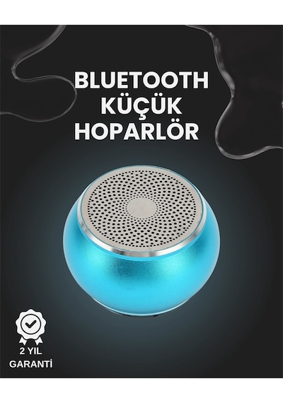 Küçük Ve Güçlü Bluetooth Hoparlör - Kolay Taşınabilirlik Ve Hızlı Şarj