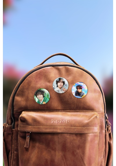 Han Stray Kids Kpop Çanta Süsü Rozet İğneli Buton Rozet Seti 3 Adet Üçlü