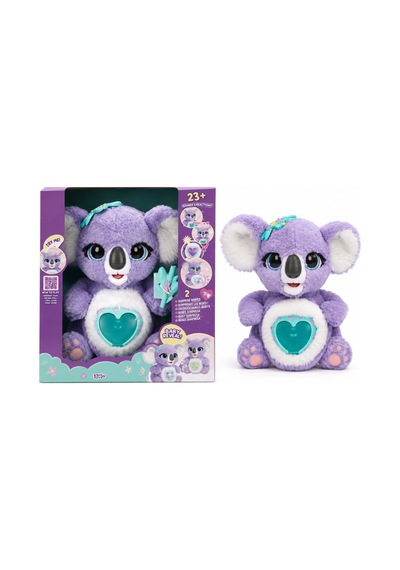 Peluş Koala Mama Fonk.hareketli/sesli Mor