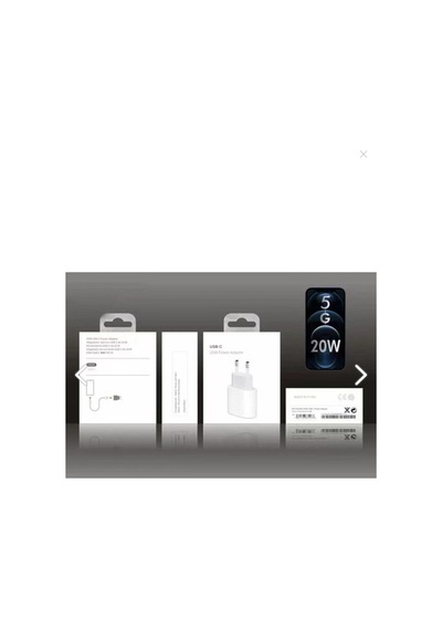 Iphone 15 Plus Uyumlu Hızlı Şarj Adaptörü 20w Usb-c Power Adaptör