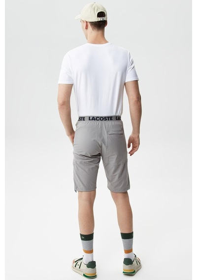 Lacoste Men's Slim Fit Grey Bermuda Short Erkek Bermuda Şort Gri