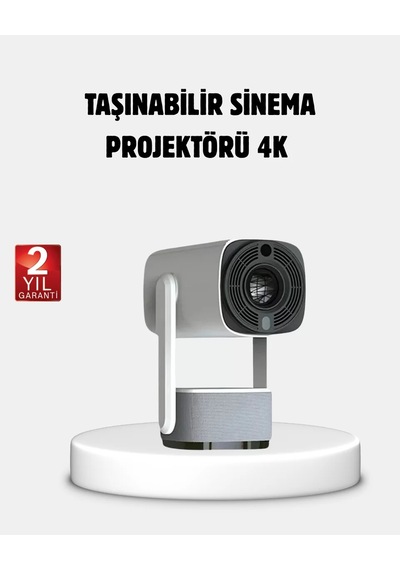 Hd 720p Projeksiyon Cihazı Geniş Ekran 10.000 Saat Ampul Ömrü Ev Sineması Deneyimi