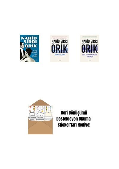 Her Şey Bitmeden, Gece Olmadan + Ankara Yazıları + Eski Zaman Kadınları Arasında + Okuma Sticker'ları