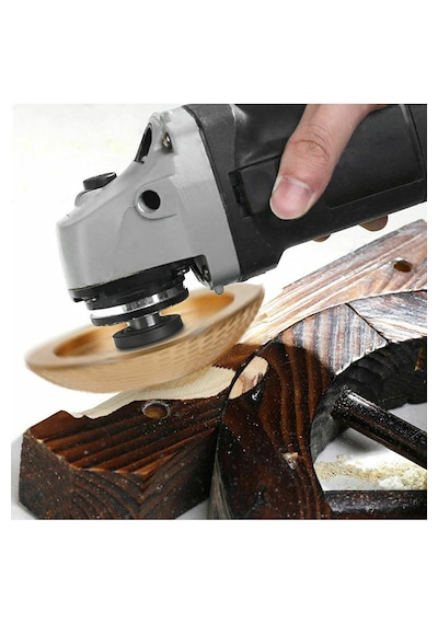 Ahşap Törpü Eğe Dis Kuksa Tabak Oval Oyma Açılı Taşlama 100 MM
