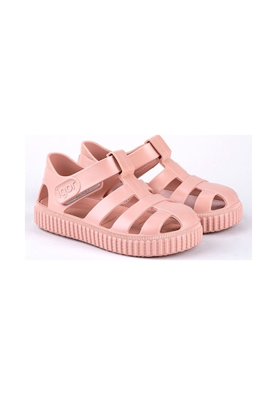 Igor İgor Nico Mc Kid's Sandals Unisex Çocuk Çıkarılabilir İç Taban Sandalet Bej Somon