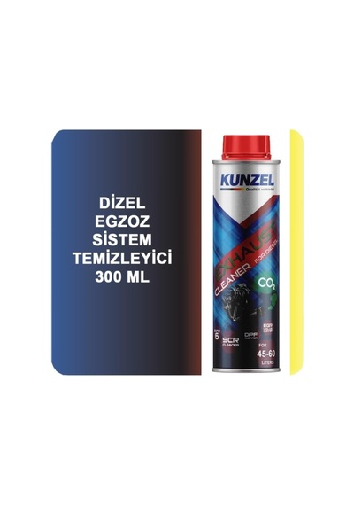Kunzel Dizel Egzoz Sistem Temizleyici 300 Ml